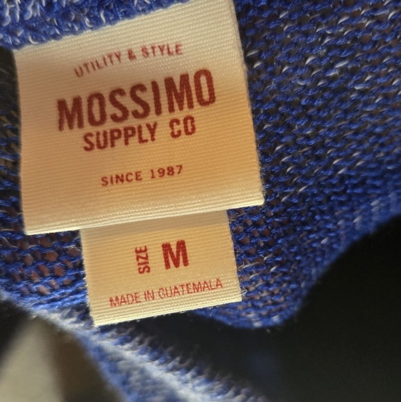 Mossimo Supply Co. Blue Striped Short Sleeve Tee SzM NWT - Picture 6 of 6